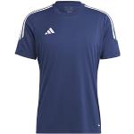 Marineblaue adidas Tiro 23 T-Shirts für Herren Größe M 