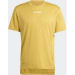 Gelbe adidas T-Shirts für Herren Größe S 