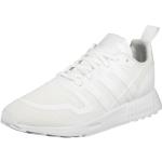 Reduzierte Weiße Gestreifte adidas Multix Low Sneaker aus Gummi atmungsaktiv für Herren Größe 36,5 
