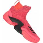 Rote adidas N3XT L3V3L Basketballschuhe aus Textil atmungsaktiv für Herren Übergrößen 