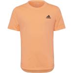 Reduzierte Orange adidas Kinder T-Shirts für Jungen Größe 140 