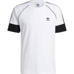 Weiße adidas Superstar T-Shirts aus Jersey für Herren für den für den Sommer 