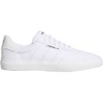 Weiße Skater adidas Originals Herrenskaterschuhe aus Veloursleder Größe 42,5 