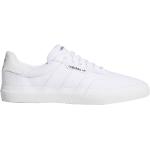 Weiße Skater adidas Originals Herrenskaterschuhe aus Veloursleder Größe 44 