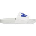 Adidas Original - Steppschuhe - Shmoofoil Slide Core White Royal Blue für Herren - Größe 9 UK - Weiß