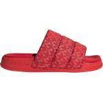 Rote adidas Originals Badeschlappen für Damen Größe 40,5 