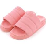 Reduzierte Pinke adidas Essentials Badeschlappen für Damen 