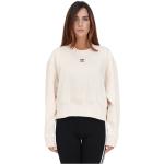 Reduzierte Beige Oversize adidas Originals Damensweatshirts Größe XS für den für den Herbst 