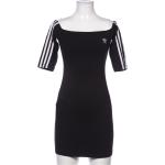 Reduzierte Schwarze adidas Originals Jerseykleider aus Jersey für Damen Größe XS 