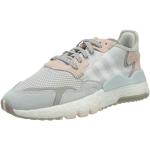 adidas Originals Damen Nite Jogger Sneaker, Grey/Footwear White/Pink Tint, 36 EU