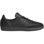 Schwarze Low Sneaker mit Schnürsenkel aus Glattleder für Damen Größe 42,5 mit Absatzhöhe bis 3cm 