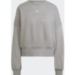 Hellgraue adidas Essentials Damenfleecepullover & Damenfleeceshirts aus Fleece Größe M für den für den Herbst 