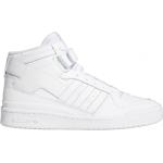 Reduzierte Weiße adidas Originals High Top Sneaker & Sneaker Boots aus Leder für Herren Größe 43,5 