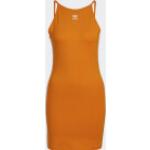 Orange adidas Originals Spaghettiträger-Kleider aus Baumwolle für Damen 