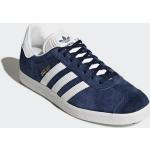 Blaue adidas Originals Low Sneaker aus Leder leicht für Herren Größe 42,5 