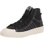 Schwarze adidas Nizza Hi High Top Sneaker & Sneaker Boots aus Canvas für Herren Größe 48,5 