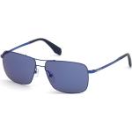 Blaue adidas Originals Pilotenbrillen für Herren 