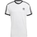 Weiße adidas Originals T-Shirts für Herren Größe S 
