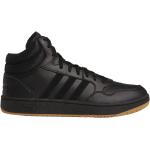 Schwarze adidas Originals High Top Sneaker & Sneaker Boots in Normalweite aus Leder für Herren Größe 47,5 
