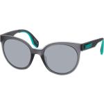 Graue adidas Originals Runde Sonnenbrillen mit Sehstärke aus Kunststoff für Damen 