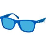 Blaue adidas Originals Rechteckige Rechteckige Sonnenbrillen aus Kunststoff für Herren 