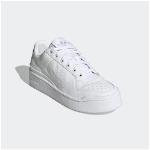 Reduzierte Weiße Streetwear adidas Originals Herrensneaker & Herrenturnschuhe mit Schnürsenkel aus Leder Größe 40,5 