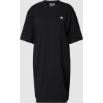 Reduzierte Schwarze adidas Originals Shirtkleider aus Baumwolle für Damen Größe XS 