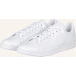 Weiße adidas Stan Smith Low Sneaker aus Textil für Kinder 