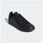 Sneaker ADIDAS ORIGINALS "STAN SMITH" schwarz-weiß (core black, core cloud white) Schuhe Schnürhalbschuhe