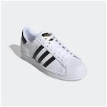 Reduzierte Weiße adidas Originals Superstar Low Sneaker für Herren Größe 40,5 für den für den Sommer 
