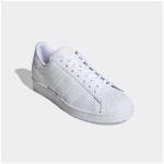 Reduzierte Weiße adidas Originals Superstar Low Sneaker für Herren Größe 40,5 für den für den Sommer 