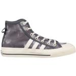 Graue adidas Originals High Top Sneaker & Sneaker Boots mit Schnürsenkel aus Stoff für Kinder Größe 35,5 