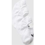 Weiße adidas Originals Damensneakersocken & Damenfüßlinge aus Baumwollmischung Größe XS 3-teilig 