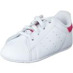 adidas Originals Stan Smith Crib S82618, Unisex Baby Lauflernschuhe Sneaker, Weiß (Ftwr White/Ftwr White/Bold Pink), EU 21