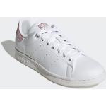 Weiße adidas Stan Smith Low Sneaker aus Gummi für Damen Größe 40,5 