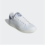 Reduzierte adidas Stan Smith Low Sneaker aus Veloursleder für Kinder 