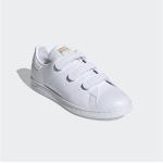 Reduzierte adidas Stan Smith Vegane Sneaker & Turnschuhe mit Klettverschluss 