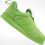 Hellgrüne adidas Superstar 360 Slip-on Sneaker mit Schnürsenkel aus Textil Leicht für Babys Größe 22 