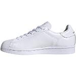 Weiße adidas Superstar Pure Damensneaker & Damenturnschuhe Größe 40 