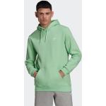 Grüne Sportliche adidas Essentials Herrensweatshirts mit Kapuze Größe XXL für den für den Herbst 