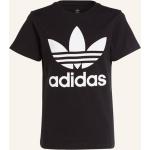 Schwarze adidas Originals T-Shirts aus Baumwolle für Herren 