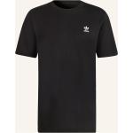 Schwarze adidas Essentials T-Shirts aus Baumwolle für Herren Größe XL 