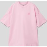 Pinke adidas Originals Kinder T-Shirts aus Baumwolle für Mädchen Größe 140 