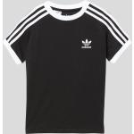Schwarze adidas Originals Kinder T-Shirts aus Baumwolle für Jungen Größe 170 