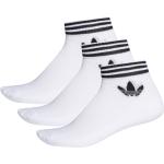 Reduzierte Weiße adidas Originals Trefoil Socken & Strümpfe Größe 43 