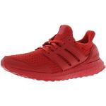 Rote Casual adidas Ultra Boost DNA Joggingschuhe & Runningschuhe aus Veloursleder für Herren Größe 42 