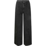 Reduzierte Schwarze Loose Fit adidas Originals Baggy Jeans & Loose Fit Jeans aus Denim für Damen 
