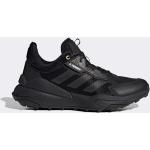 Schwarze adidas Performance Outdoor Schuhe mit Schnürsenkel aus Leder Leicht für Herren Größe 41,5 