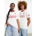 Reduzierte Weiße adidas Performance Manchester United T-Shirts für Herren Größe 3 XL 