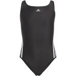 Schwarze adidas Performance Sportbadeanzüge & Schwimmanzüge für Kinder aus Polyamid für Mädchen Größe 170 